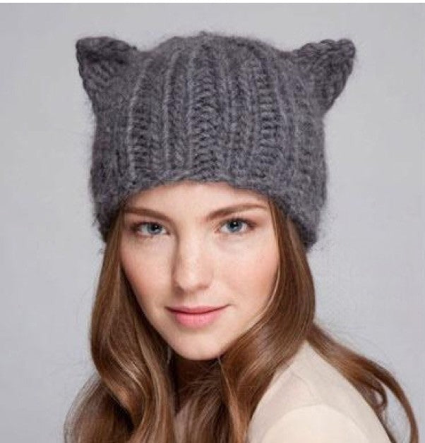 Cappellino Cat Ears - versione grigio | Dream Shop