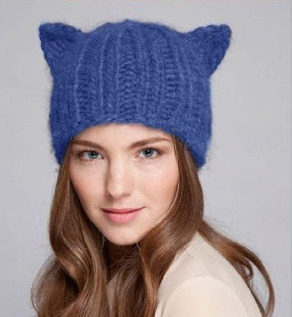 Cappellino Cat Ears Rosso vista frontale | Dream Shop