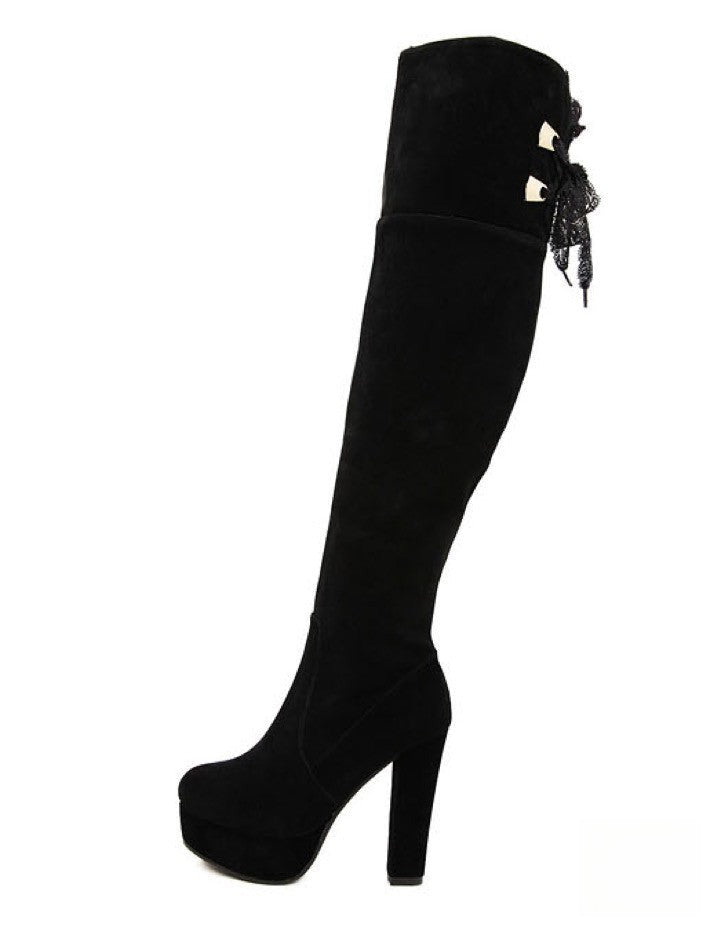 Stivale altissimo 50 cm profilo seducente — Dream Shop