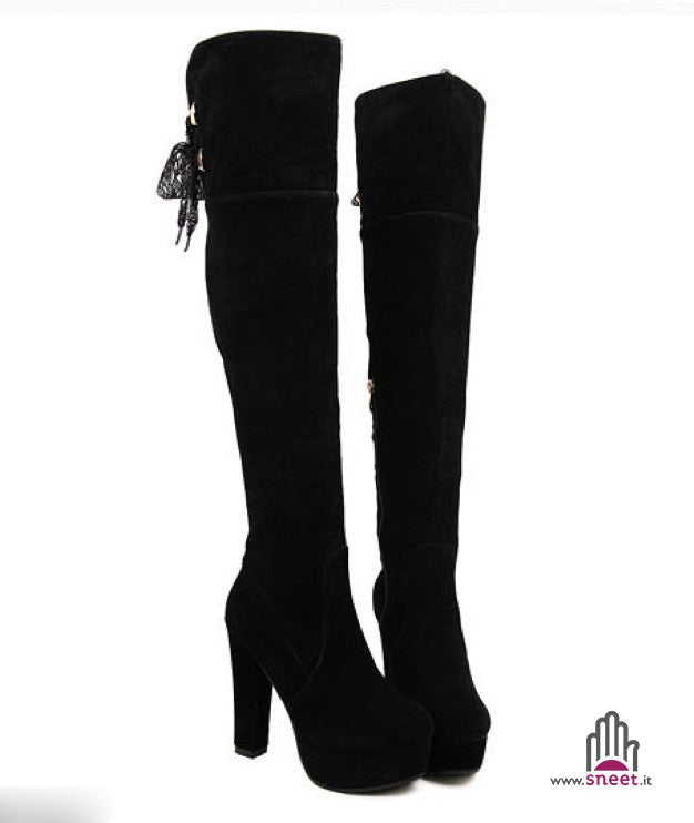 High boot h 50 cm heel 12 cm