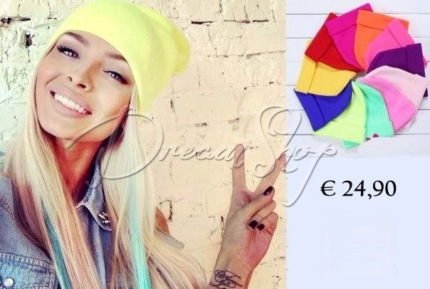 Cappellini Fluo - versione giallo fluo | Dream Shop