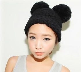 Cappellino Mousy - cotone con orecchie applicate | Dream Shop