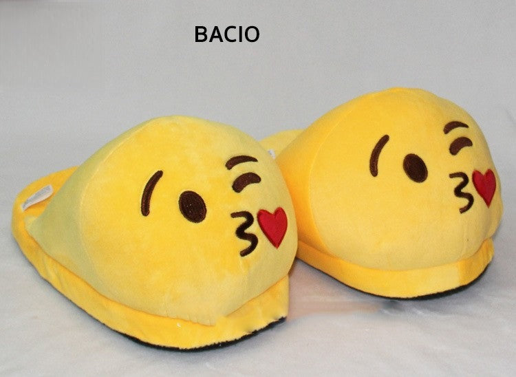 Ciabatte emoticons modello risata — Dream Shop