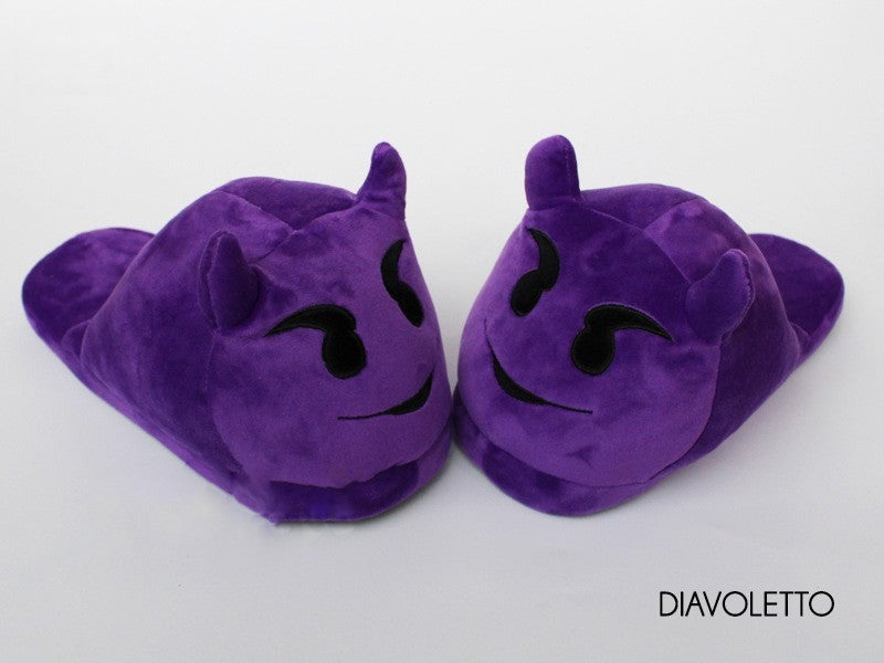Ciabatte emoticons indossate comfort casa — Dream Shop
