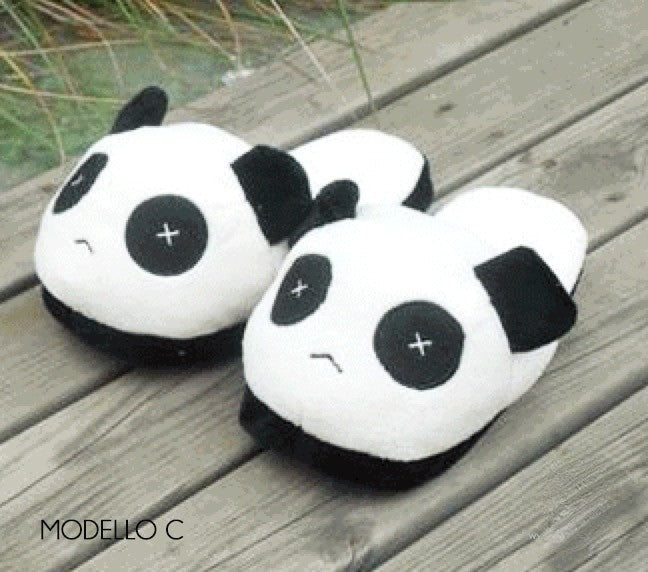 Ciabatte Panda modello linguetta — Dream Shop