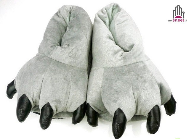 Dinosaur slippers