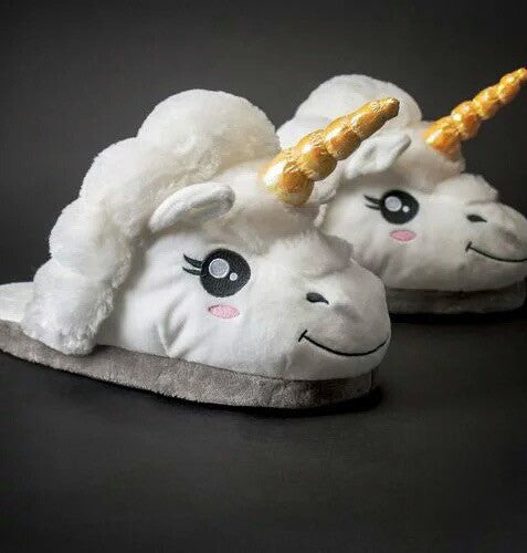Ciabatte Unicorn dettaglio muso e criniera — Dream Shop