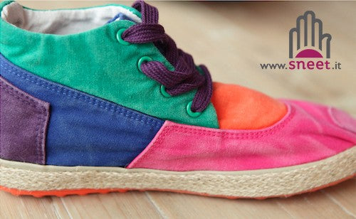 Scarpe Colored Patches