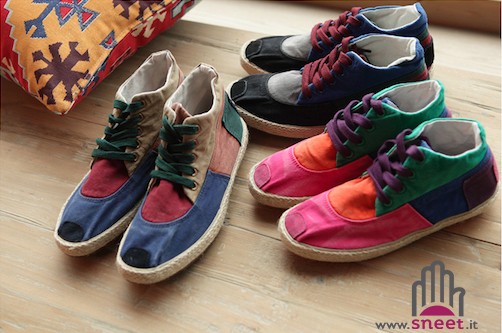 Scarpe Colored Patches