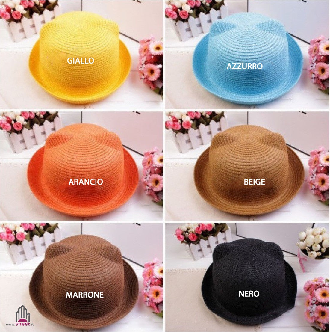 Bomb with straw ears