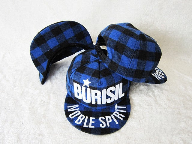 Cappellino Burisil tweed bianco-nero