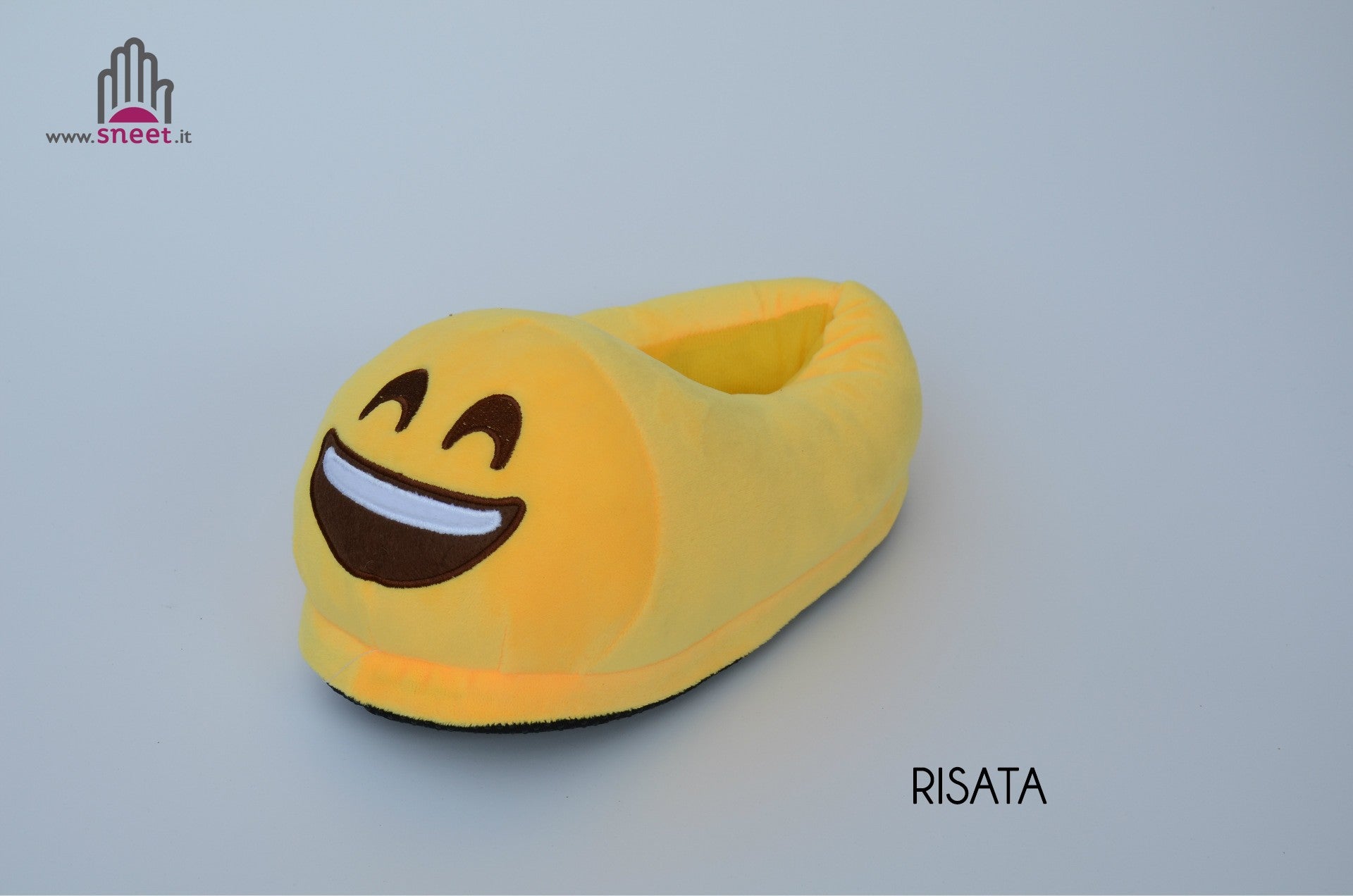 Adult emoticons slippers