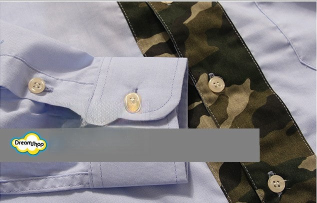 Camicia Militar Fee dettaglio cuciture laterali ravvicinata | Dream Shop