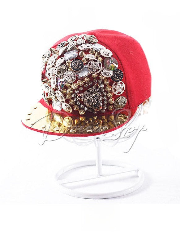 Cappello Rash Nero vista laterale | Dream Shop