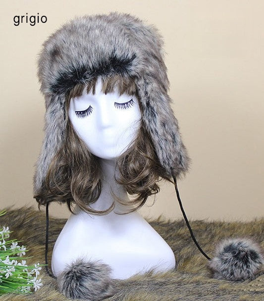 Colbacco pelo sintetico - versione nero | Dream Shop