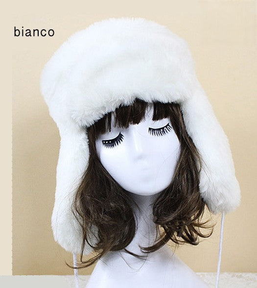 Colbacco pelo sintetico - versione rosa chiaro | Dream Shop