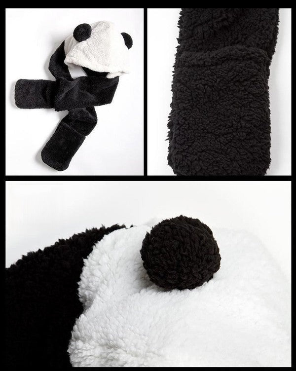 Copricapo Bear Panda - versione bianco e nero | Dream Shop