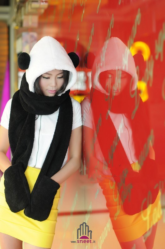 Copricapo Bear modello Panda