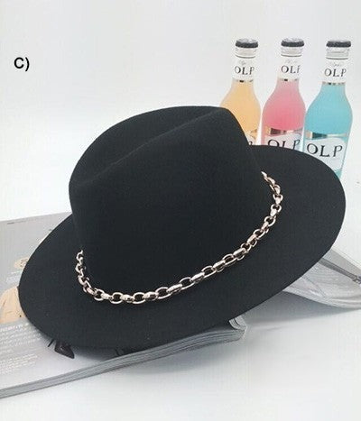 Cappello HiChain tesa larga catene dettaglio