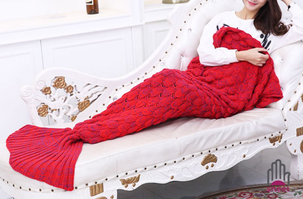 Manta de cola de sirena para adultos