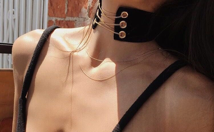 Collier chain - catene intrecciate | Dream Shop