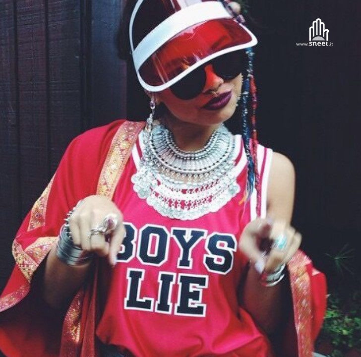 Visiera plastica anni 80