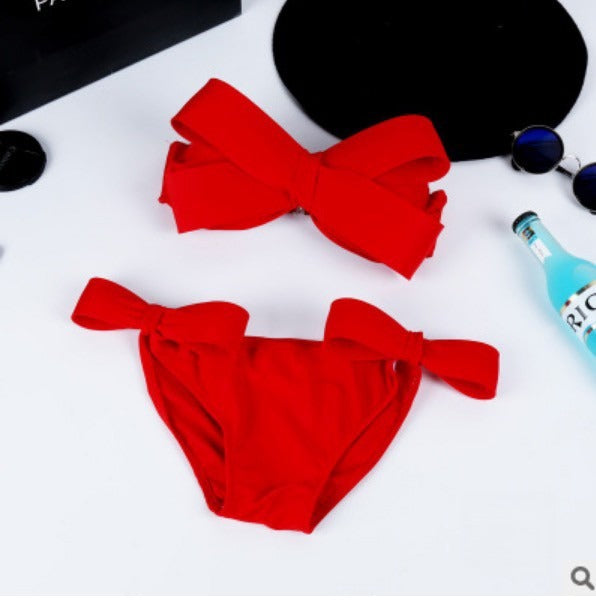 Bikini pink fiokko taglia S spiaggia — Dream Shop