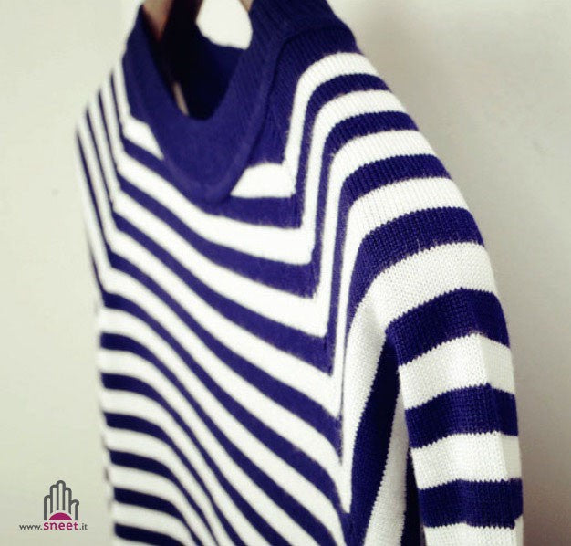 Striped cardigan