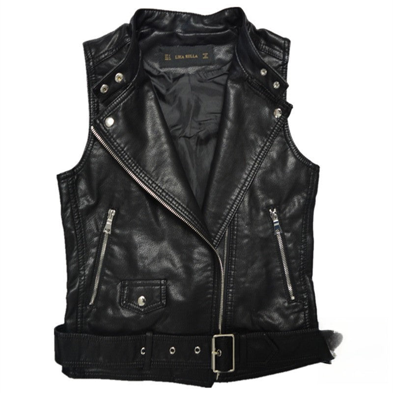 Chiodo smanicato Helvis ecopelle zip taschini Dream Shop