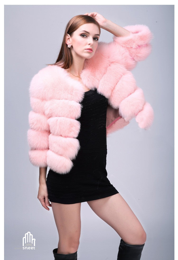 Abrigo de piel Quinzia