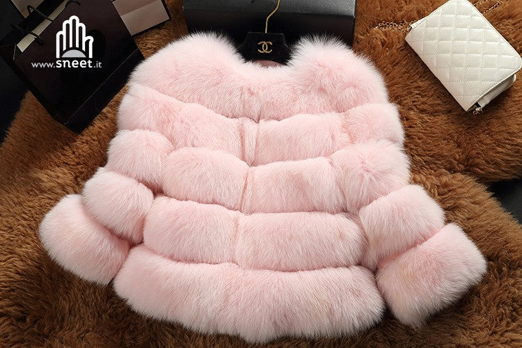 Abrigo de piel Quinzia