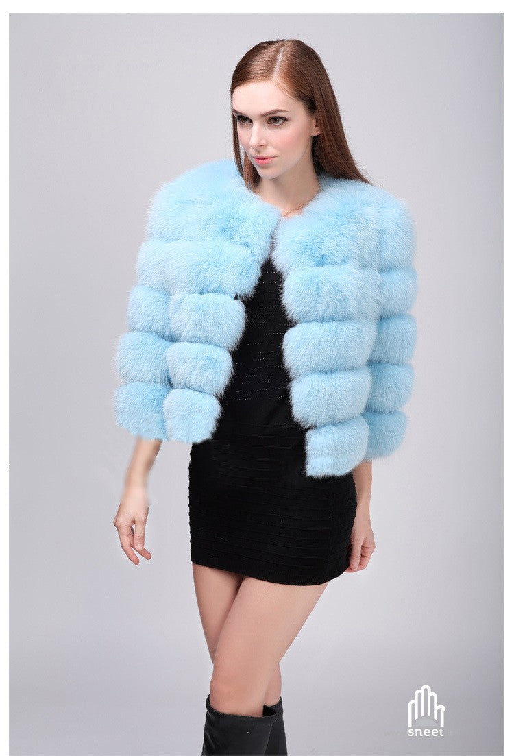 Abrigo de piel Quinzia