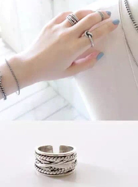 Anelli argento 925 regolabili