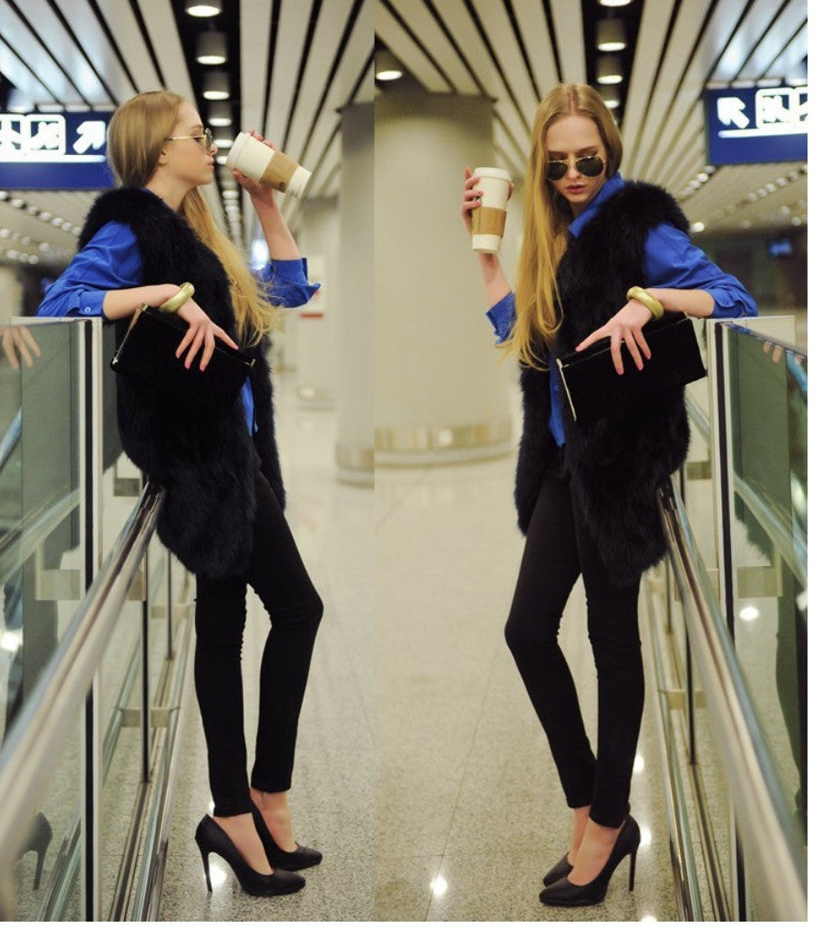 Pellicciotto smanicato Jastice