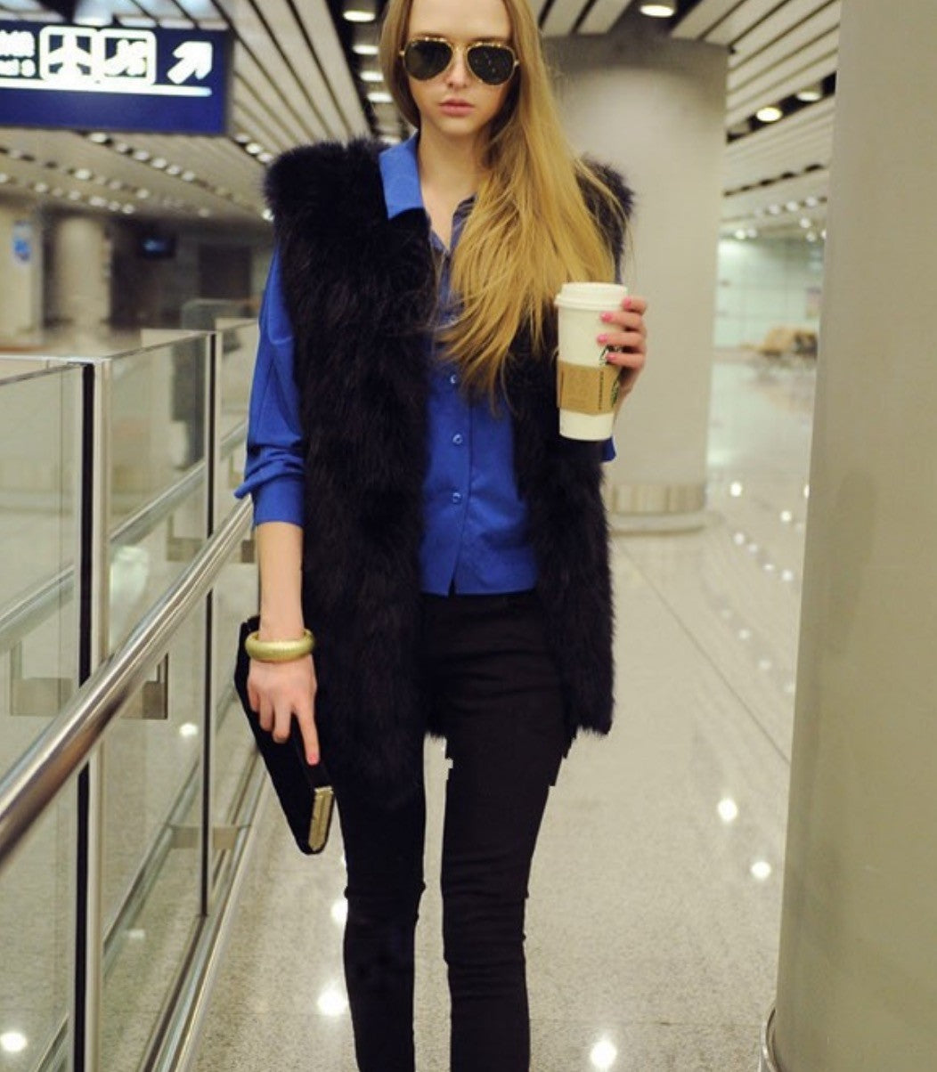 Pellicciotto smanicato Jastice