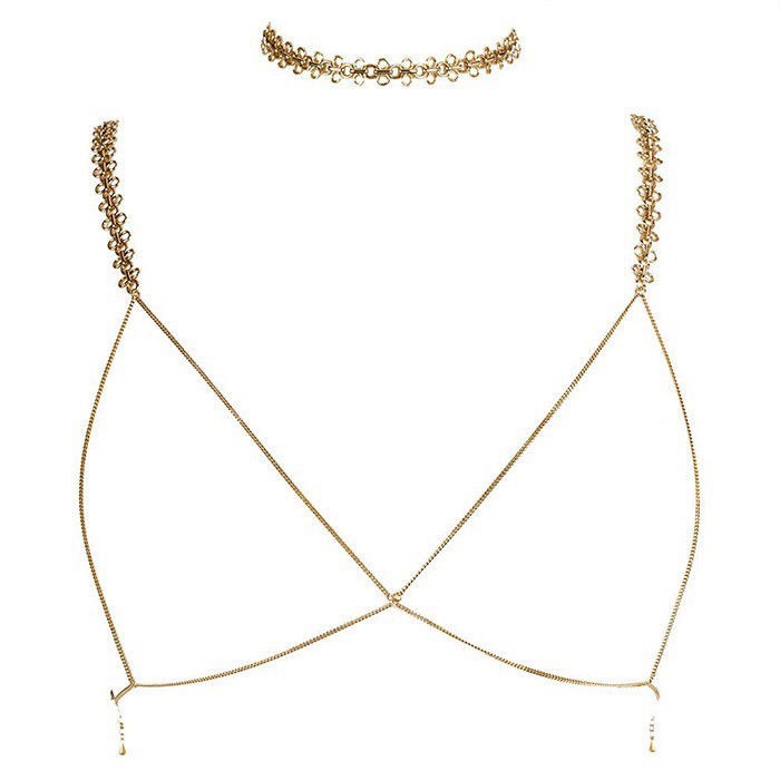Bondage Bras chains
