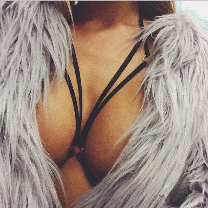 Bondage Bras E collana bra cotone modello E — Dream Shop