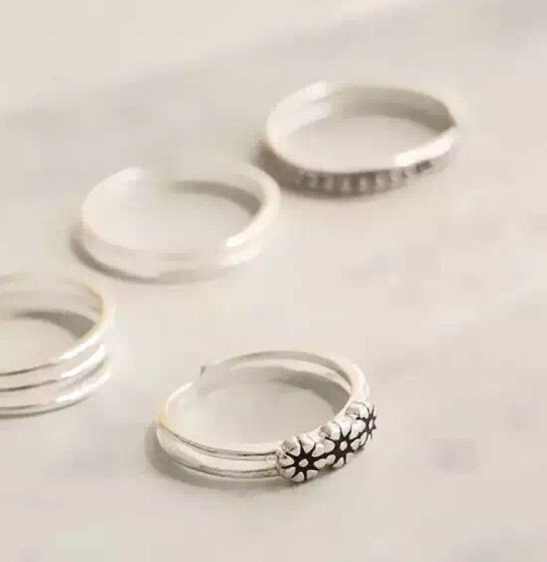 Anelli argento 925 regolabili
