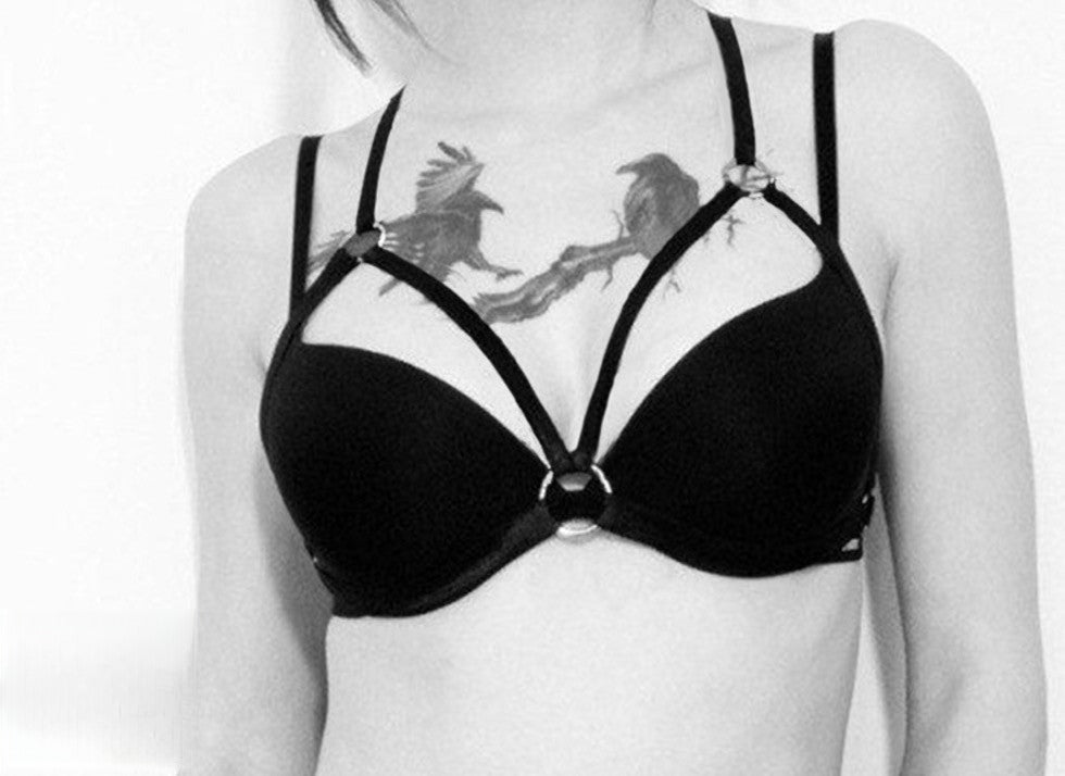 Bondage Bras O collana bra cotone modello O — Dream Shop