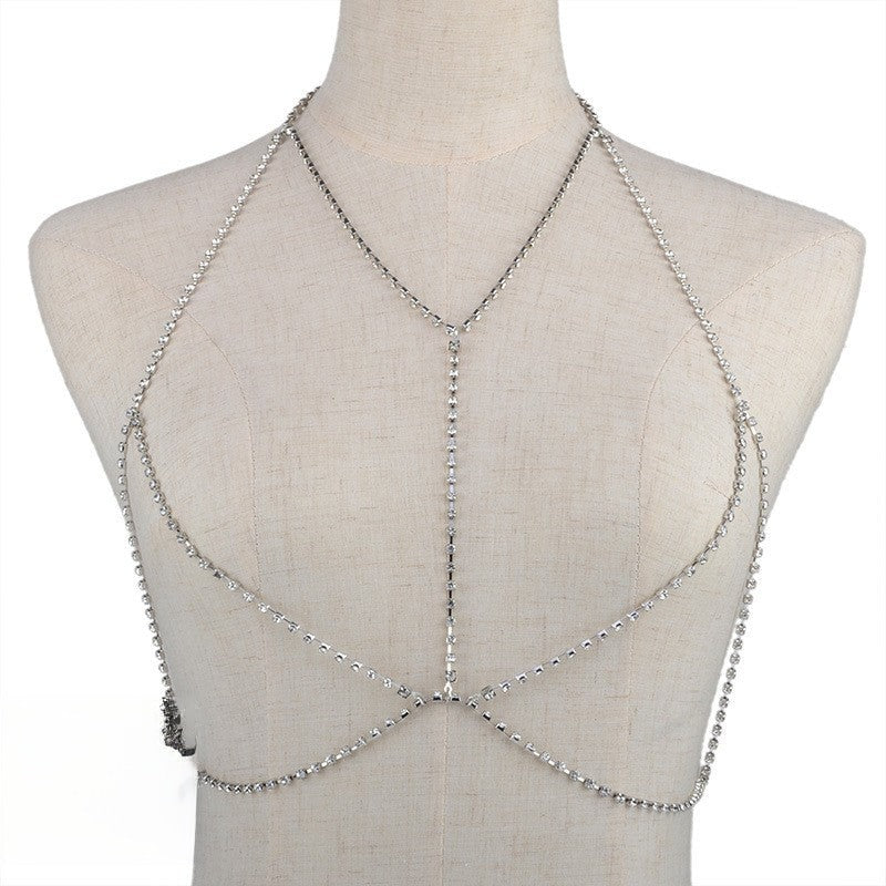 Bondage Bras Strass dettaglio strass — Dream Shop