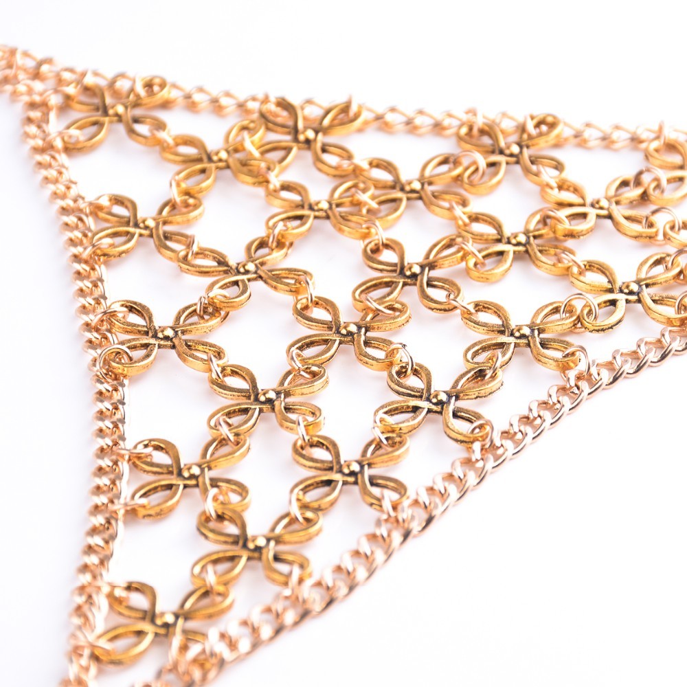 Dusia metal mesh bra