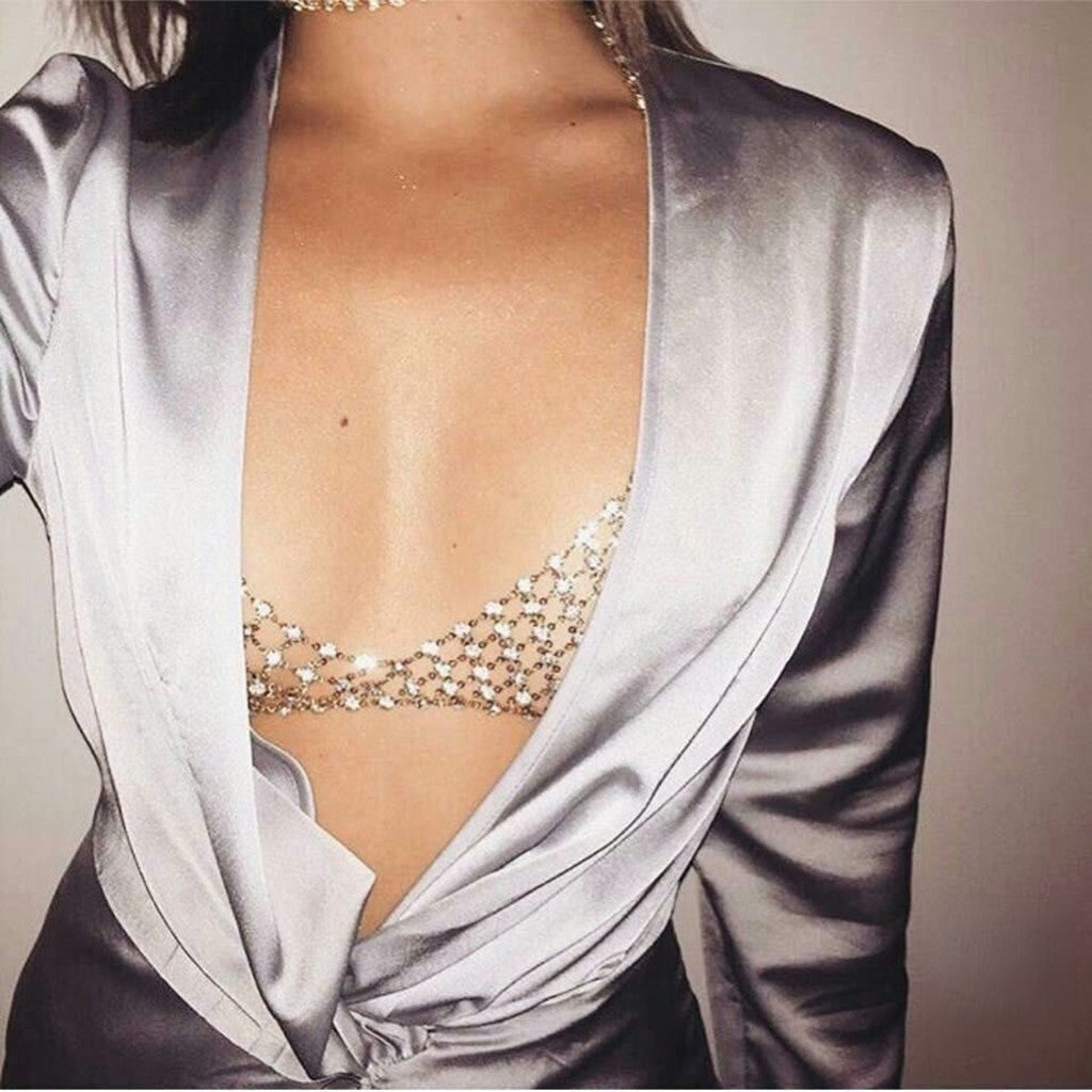Reggiseno Strass Missyh — look glamour gioiello | Dream Shop