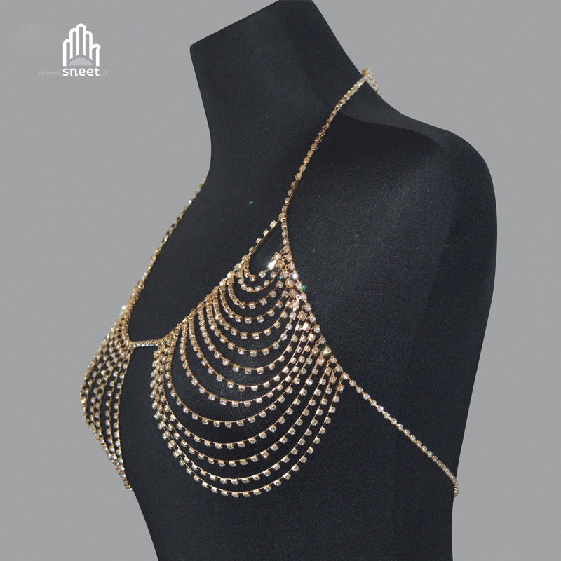 Reggiseno strass Rirhi