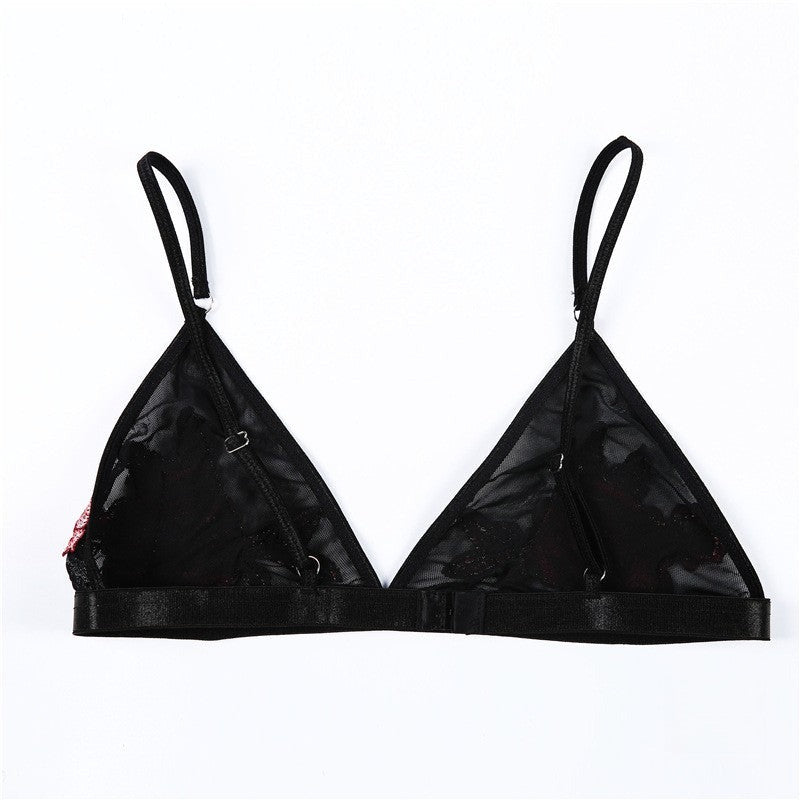 Reggiseno tulle Roses — look lingerie romantico | Dream Shop