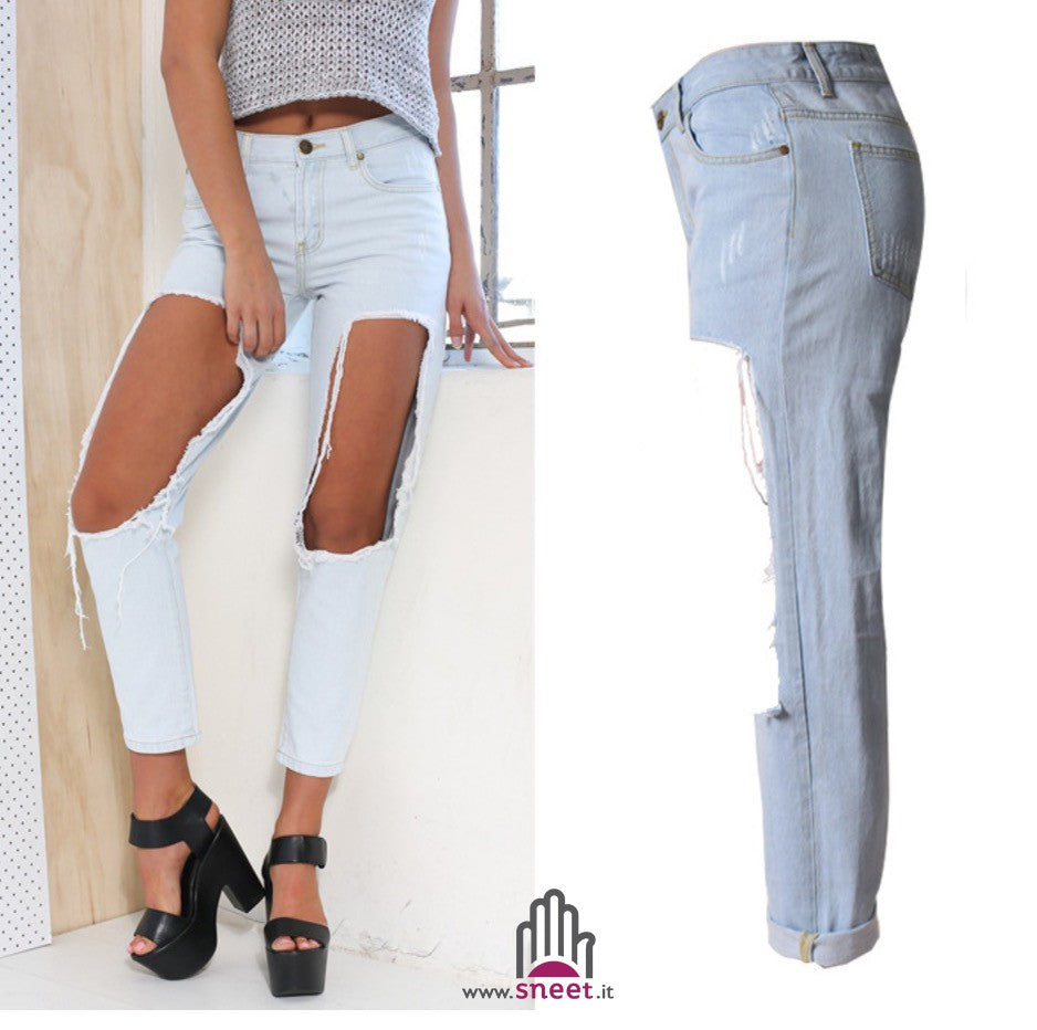 Openup Jeans indossato look bold-chic — Dream Shop