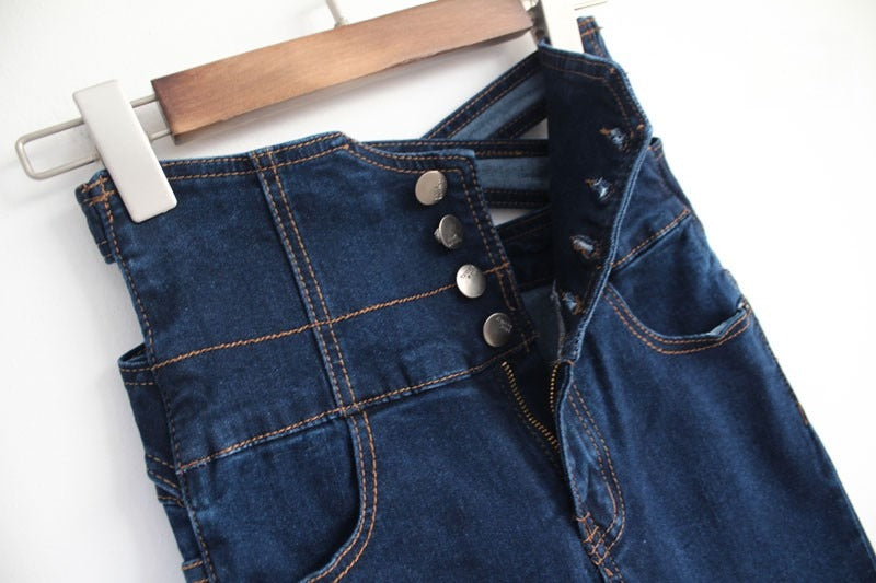 Treasure jeans indossato look retro-chic — Dream Shop