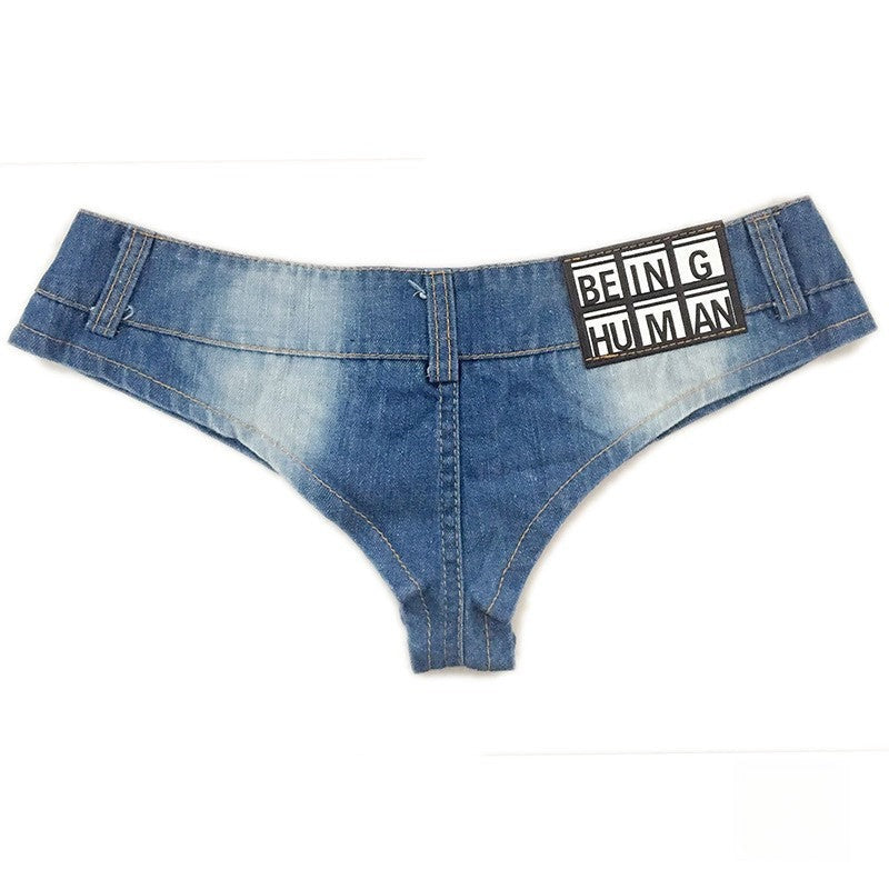 Brasiliana Denim Franny vista laterale — Dream Shop