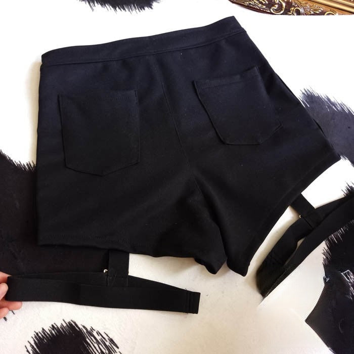 Shorts guepierre tiger applicazioni effetto guepiere — Dream Shop