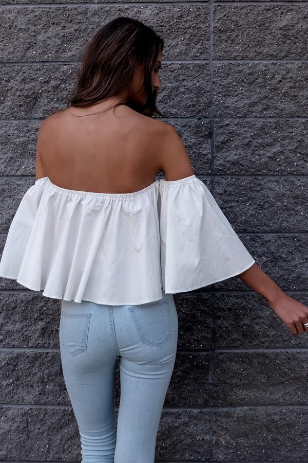 Blusa Dafne variante colore scuro — Dream Shop