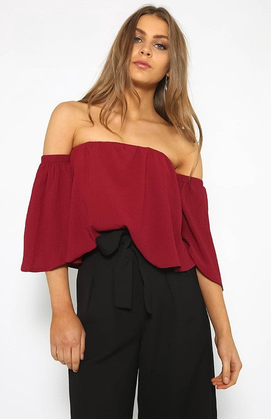 Blusa Dafne vista posteriore — Dream Shop